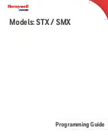 Preview for 1 page of Honeywell SMX Programming Manual