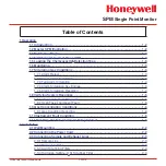 Preview for 3 page of Honeywell SPM Technical Handbook