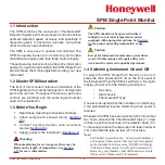 Preview for 9 page of Honeywell SPM Technical Handbook