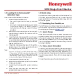 Preview for 10 page of Honeywell SPM Technical Handbook