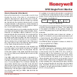 Preview for 56 page of Honeywell SPM Technical Handbook