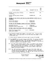 Preview for 54 page of Honeywell SPZ-8000 Maintenance Manual