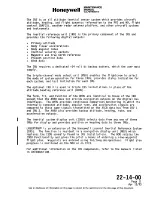 Preview for 59 page of Honeywell SPZ-8000 Maintenance Manual