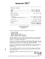 Preview for 84 page of Honeywell SPZ-8000 Maintenance Manual