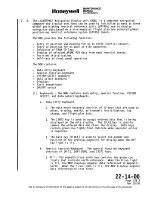 Preview for 110 page of Honeywell SPZ-8000 Maintenance Manual