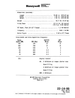 Preview for 248 page of Honeywell SPZ-8000 Maintenance Manual