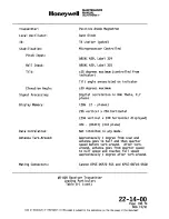 Preview for 249 page of Honeywell SPZ-8000 Maintenance Manual