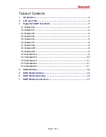 Preview for 3 page of Honeywell SS4-A HART User Manual