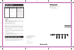 Honeywell ST124A216110 Use And Care Manual предпросмотр