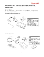 Предварительный просмотр 2 страницы Honeywell Sucre Box Quick Installation Manual