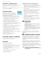 Preview for 2 page of Honeywell SV2 Series User Manual