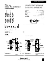 Предварительный просмотр 11 страницы Honeywell Switches and Sensors Brochure