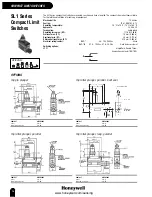 Предварительный просмотр 20 страницы Honeywell Switches and Sensors Brochure