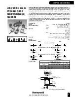 Предварительный просмотр 25 страницы Honeywell Switches and Sensors Brochure