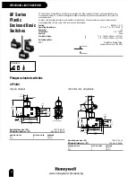 Предварительный просмотр 34 страницы Honeywell Switches and Sensors Brochure