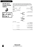 Предварительный просмотр 36 страницы Honeywell Switches and Sensors Brochure