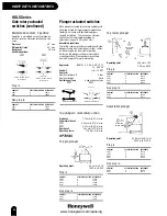 Предварительный просмотр 50 страницы Honeywell Switches and Sensors Brochure