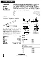 Предварительный просмотр 96 страницы Honeywell Switches and Sensors Brochure