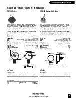 Предварительный просмотр 107 страницы Honeywell Switches and Sensors Brochure