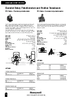 Предварительный просмотр 108 страницы Honeywell Switches and Sensors Brochure