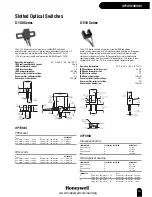 Предварительный просмотр 115 страницы Honeywell Switches and Sensors Brochure