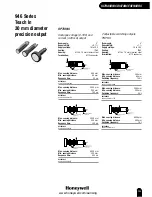 Предварительный просмотр 125 страницы Honeywell Switches and Sensors Brochure