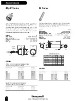 Предварительный просмотр 130 страницы Honeywell Switches and Sensors Brochure