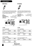 Предварительный просмотр 136 страницы Honeywell Switches and Sensors Brochure