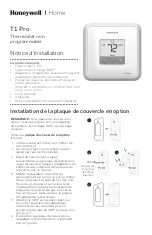 Preview for 9 page of Honeywell T1 Pro Installation Instructions Manual