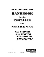 Honeywell T109A Handbook For The Installer And Service Man preview