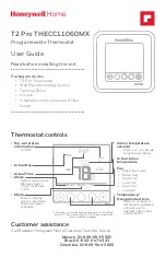 Honeywell T2 Pro User Manual preview