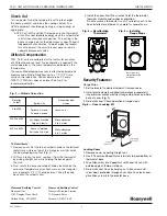 Preview for 4 page of Honeywell T451 Product Data