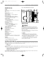 Preview for 2 page of Honeywell T4800A/CT1750A Manual