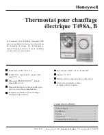 Preview for 5 page of Honeywell T498A Manual