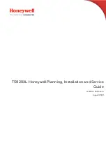 Предварительный просмотр 1 страницы Honeywell T5820XL Installation And Service Manual