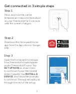 Preview for 2 page of Honeywell T6 Pro Smart Getting Started