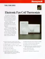 Preview for 1 page of Honeywell T6380 Series Specification Sheet