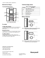 Preview for 2 page of Honeywell T6811 Series Specification Data