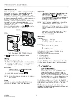 Preview for 2 page of Honeywell T7560A Installation Instructions Manual