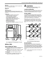 Предварительный просмотр 3 страницы Honeywell T775J Product Data