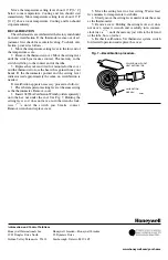 Предварительный просмотр 4 страницы Honeywell T8022D User Manual