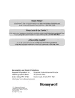 Preview for 16 page of Honeywell T8034N Manual