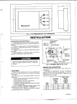 Preview for 3 page of Honeywell T810A Manual