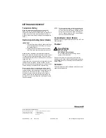 Preview for 4 page of Honeywell T812 Installation Instructions Manual