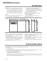 Preview for 2 page of Honeywell T812A1002 - Mechanical Thermostat User Manual