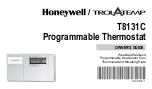 Honeywell T8131C Owner'S Manual предпросмотр