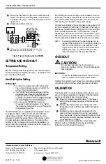 Preview for 2 page of Honeywell T827B Installation Instructions