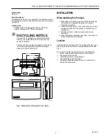 Preview for 3 page of Honeywell T8611G Chronotherm IV Deluxe Manual