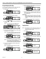 Preview for 14 page of Honeywell T8611G Chronotherm IV Deluxe Manual