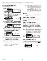 Preview for 16 page of Honeywell T8611G Chronotherm IV Deluxe Manual